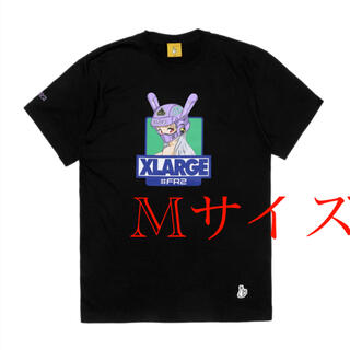 エクストララージ(XLARGE)のXLARGE collaboration with #FR2 Tee ブラックM(Tシャツ/カットソー(半袖/袖なし))