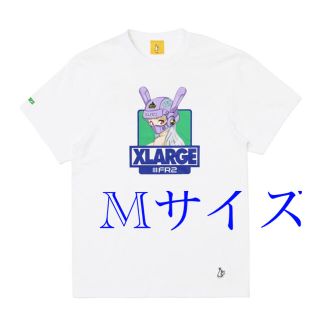 エクストララージ(XLARGE)のXLARGE collaboration with #FR2 Tee ホワイトM(Tシャツ/カットソー(半袖/袖なし))