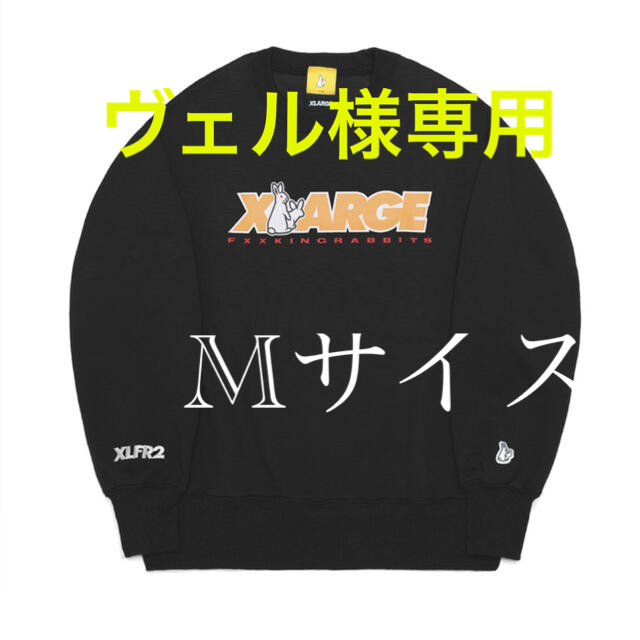 XLARGE - FR2 XLARGE コラボ スウェット ブラックMの通販 by りょう's ...