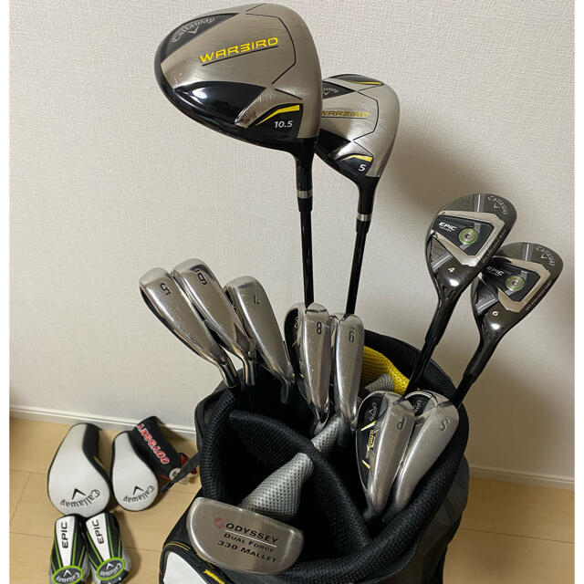 Callaway - 初心者 キャロウェイ ウォーバードセット10本+EPIC UT2本
