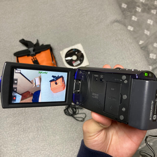 SONY(ソニー)のSONY製　ビデオカメラ　HDR-CX180 スマホ/家電/カメラのカメラ(ビデオカメラ)の商品写真