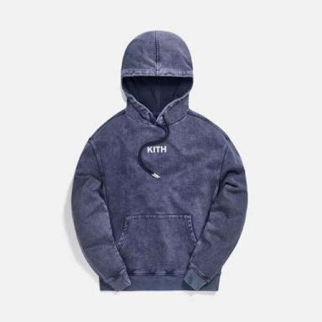 KITH crystal wash  fleece hoodie