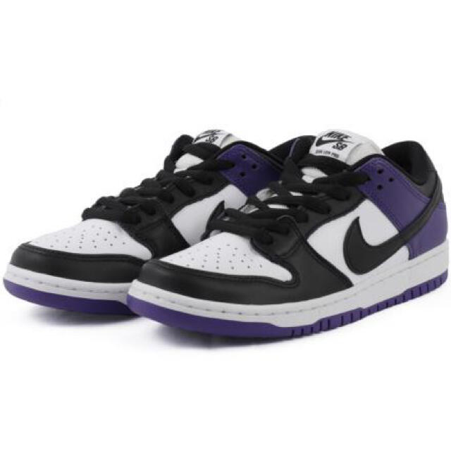 靴/シューズNIKE SB DUNK LOW PRO COURT PURPLE