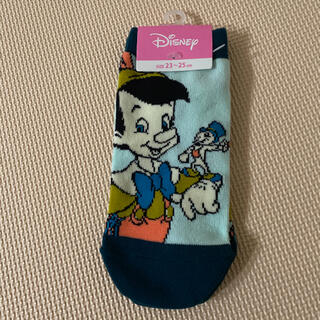 ディズニー(Disney)のディズニー　ピノキオ　靴下(ソックス)