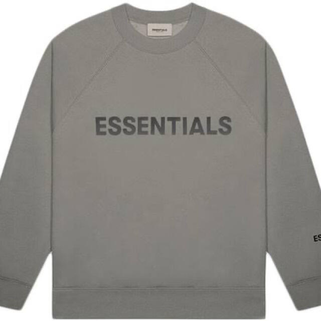 FEAR OF GOD(フィアオブゴッド)のessentials 3d silicon applique crewneck メンズのトップス(スウェット)の商品写真