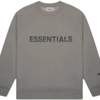 フィアオブゴッド(FEAR OF GOD)のessentials 3d silicon applique crewneck(スウェット)