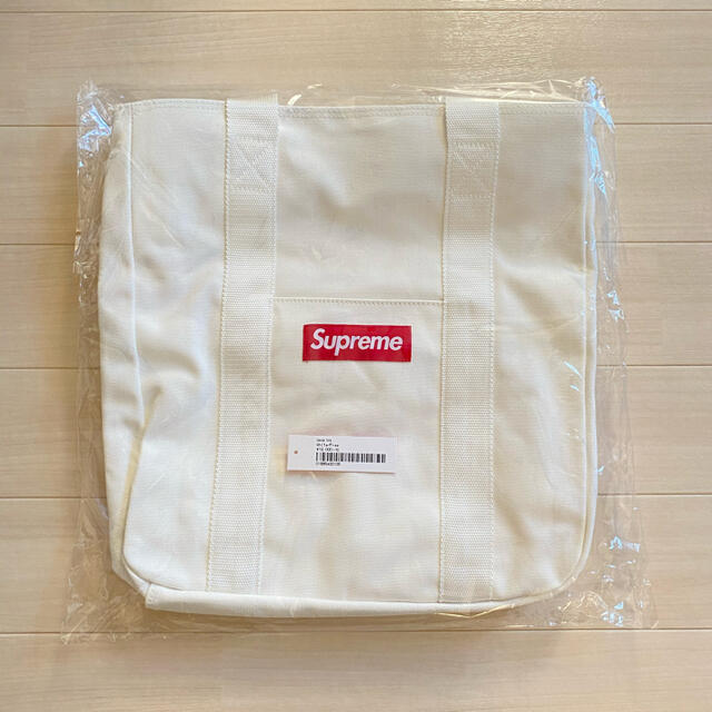 Supreme(シュプリーム)のSupreme Canvas Tote white 新品 メンズのバッグ(トートバッグ)の商品写真