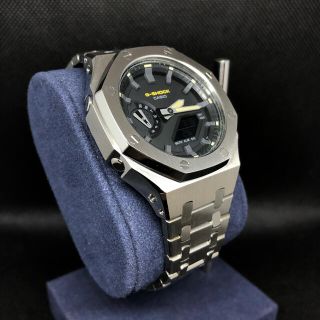 ジーショック(G-SHOCK)のGA-2110本体付き ステンレスベルトセット カシオーク カスタム Gショック(腕時計(アナログ))