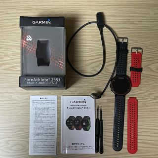 ガーミン(GARMIN)のGarmin ForeAthlete 235J レッド(その他)