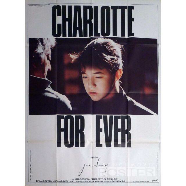 古典 希少！映画『シャルロット・フォーエバー』フランス版超大型ポスター！ 印刷物