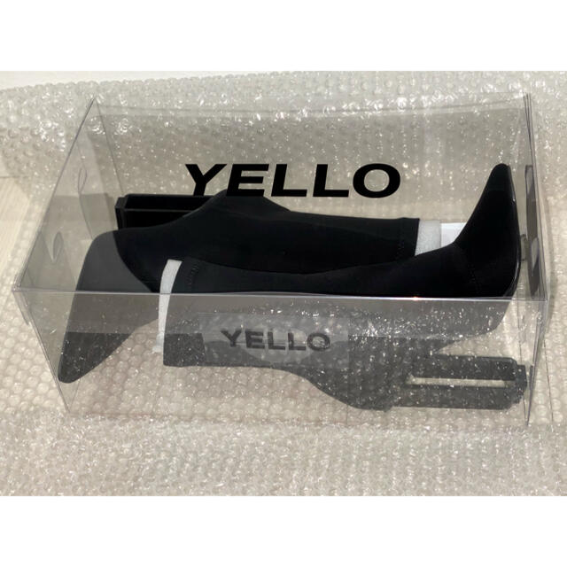 Yellow boots(イエローブーツ)の【新品未使用】 YELLO TOKYO BLACK SHORT ショートブーツ レディースの靴/シューズ(ブーツ)の商品写真