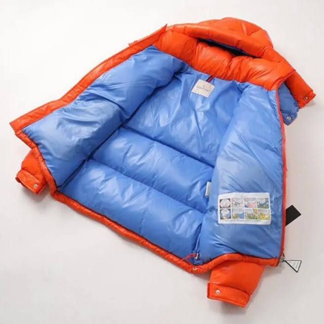 新品未使用 MONCLER ダウンジャケット WILSON size1 オレンジ 時間指定不可