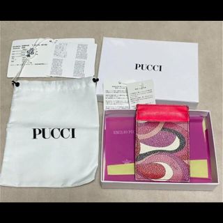 【未使用】EMILIO PUCCI 定期入れ、パスケース