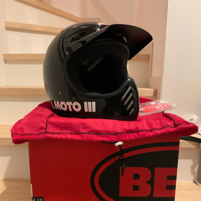 BELL MOTO 3 XXL グロスブラック