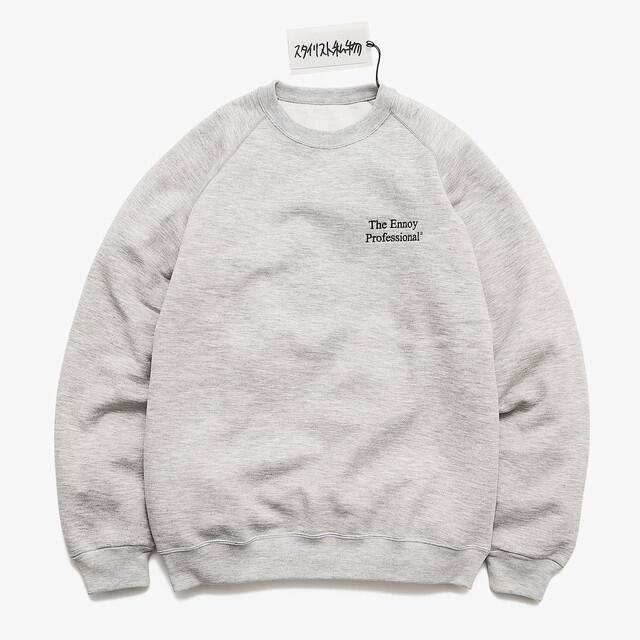 ennoy エンノイとスタイリスト私物 クルースウェット gray 【☆超目玉