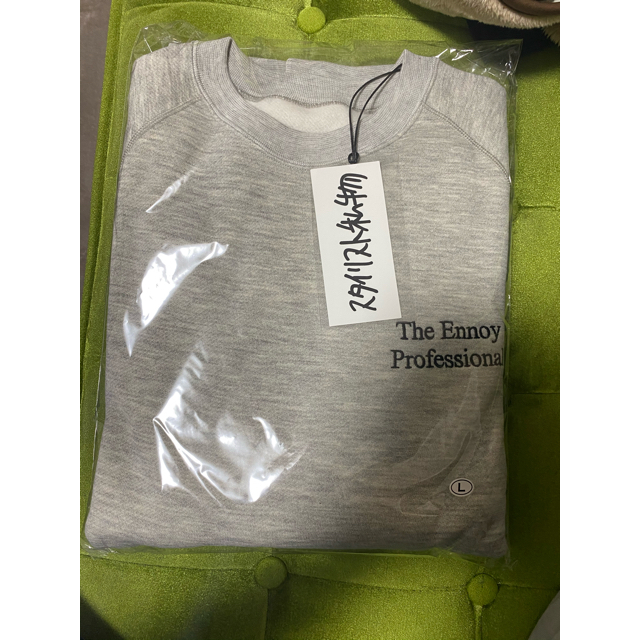 ennoy エンノイとスタイリスト私物 クルースウェット gray ennoy エンノイとスタイリスト私物 クルースウェット gray
