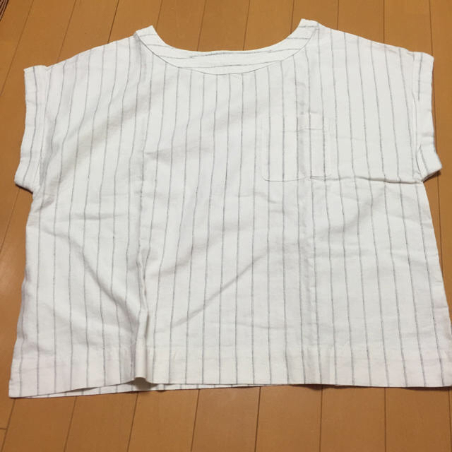 GU(ジーユー)のGU リネンプルオーバー レディースのトップス(シャツ/ブラウス(半袖/袖なし))の商品写真