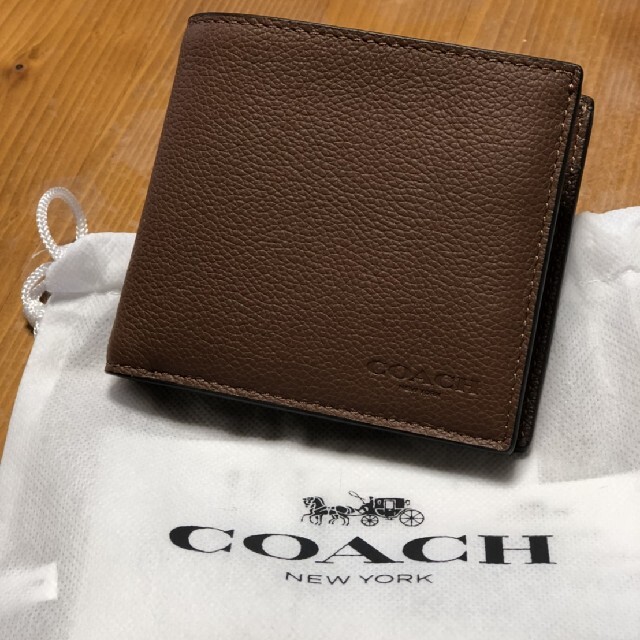 COACH 二つ折り財布　メンズ