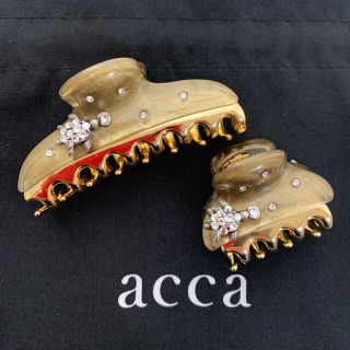 アッカ(acca)のご専用【新品】acca♡2019AWコレクション うみがめ中小クリップセット(バレッタ/ヘアクリップ)