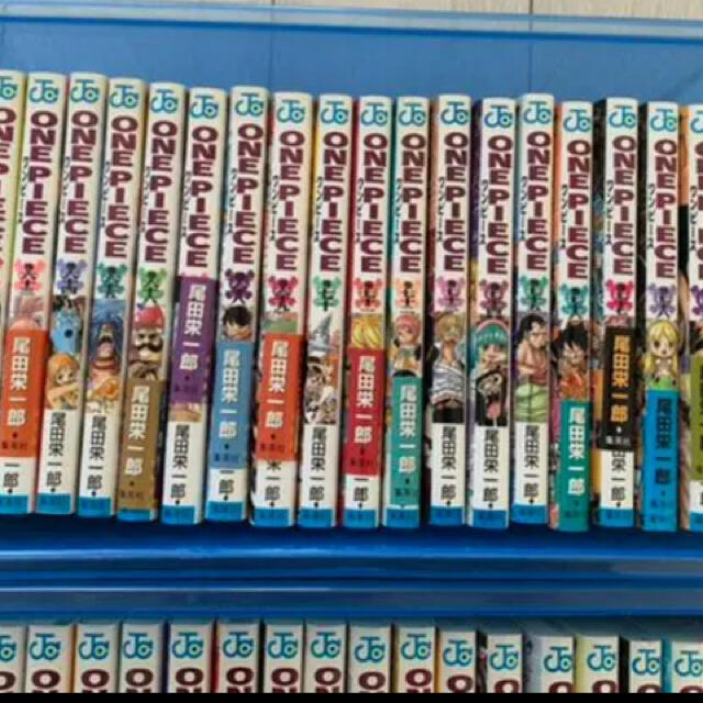 ONE  PIECE 零〜80巻　＋ブルー、レッド、イエローほか エンタメ/ホビーの漫画(全巻セット)の商品写真