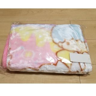 リトルツインスターズ(リトルツインスターズ)のぽちゃらん様専用 新品 リトルツイスターズ マイヤーブランケット パジャマ 2点(キャラクターグッズ)