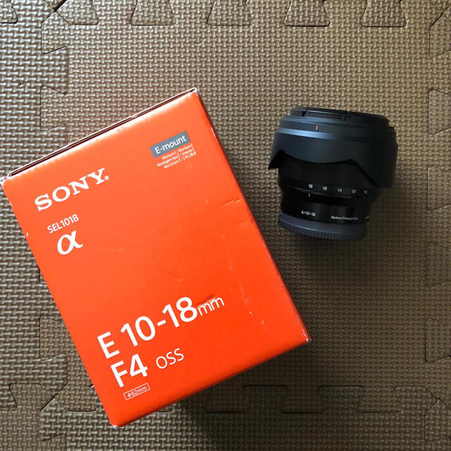 ソニー   広角ズームレンズ   APS-C   E 10-18mm F4 OSS   デジタル一眼カメラα[Eマウント]用 純正レンズ   SEL1 - 2