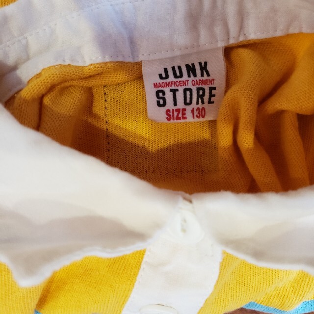 JUNK STORE(ジャンクストアー)の女児　ノースリーブワンピース キッズ/ベビー/マタニティのキッズ服女の子用(90cm~)(ワンピース)の商品写真