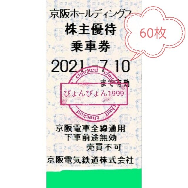 通販超歓迎 京阪電鉄 株主優待 30枚の通販 by ♡ちな♡'s shop｜ラクマ ...