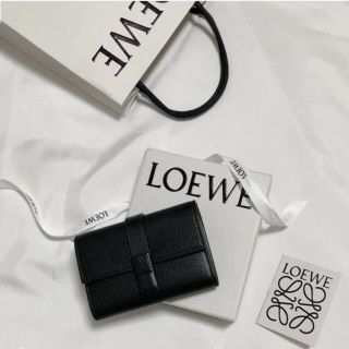 ロエベ(LOEWE)の【一時値下】　ロエベ  スモール バーティカルウォレット　ブラック(財布)