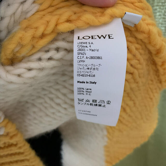 LOEWE - LOEWE オーバーサイズ ウールセーターの通販 by イブラ's shop
