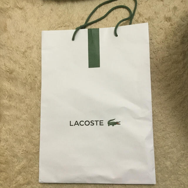 LACOSTE(ラコステ)のラコステ/ショッピングバッグ/紙袋 レディースのバッグ(ショップ袋)の商品写真