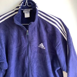 アディダス(adidas)のアディダス　フリースジャケット　大柄タイプ(ブルゾン)