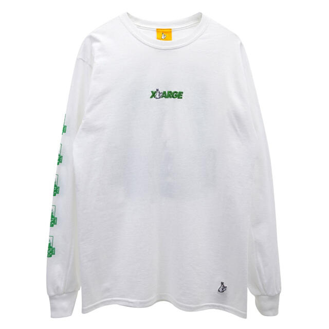 XLARGE(エクストララージ)のXLARGE FR2 WHITE XLサイズ　ロンT ロングTシャツ メンズのトップス(Tシャツ/カットソー(七分/長袖))の商品写真