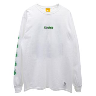 【人気コラボ】#FR2×エクストララージ両面ロゴ入りTシャツ XLサイズ相当