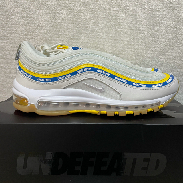 NIKE(ナイキ)のUNDEFEATED x NIKE AIR MAX 97 WHITE メンズの靴/シューズ(スニーカー)の商品写真