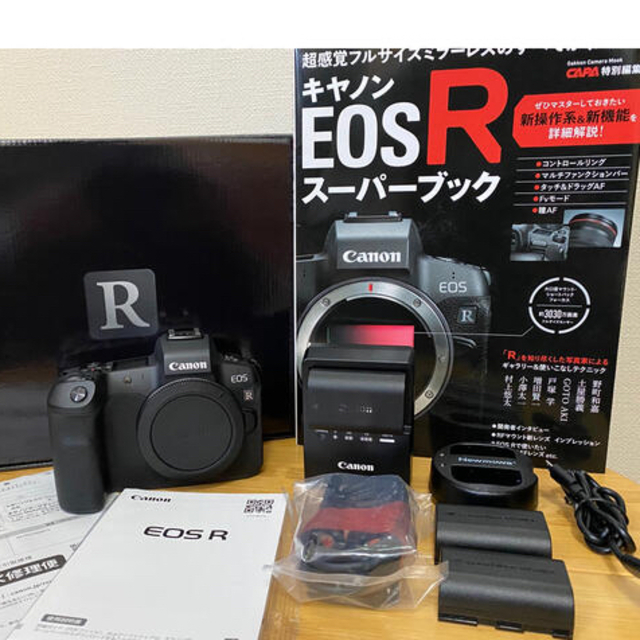 好きに Canon 美品 CANON フルサイズミラーレスカメラ EOS R ボディ キヤノン ミラーレス一眼