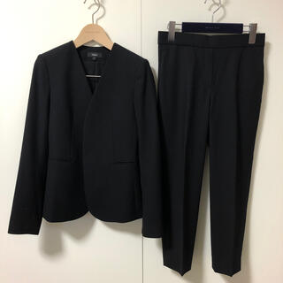 【美品】セオリー セットアップ パンツ スーツ LIGHT SAXONY2