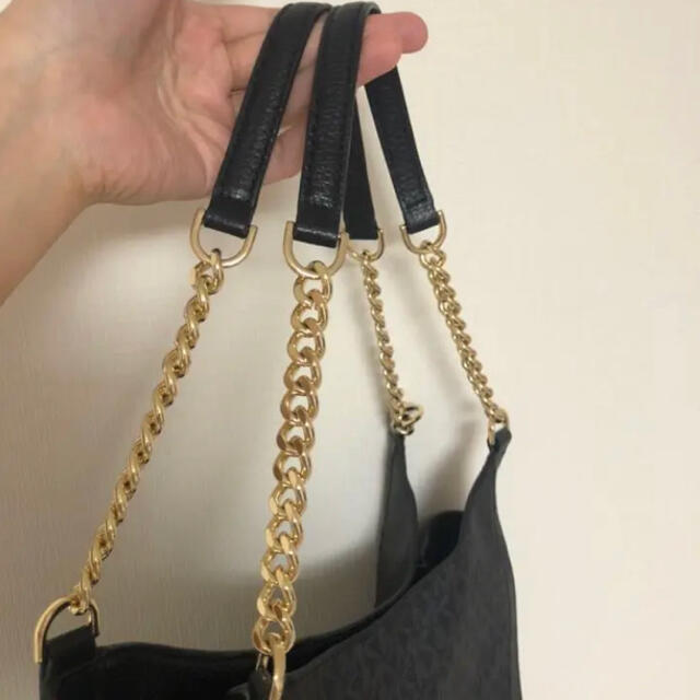 Michael Kors(マイケルコース)の新品　マイケルコース  黒　ハンドバッグ レディースのバッグ(ハンドバッグ)の商品写真