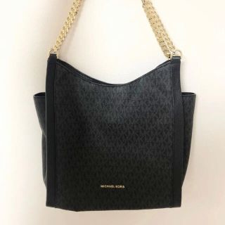 マイケルコース(Michael Kors)の新品　マイケルコース  黒　ハンドバッグ(ハンドバッグ)