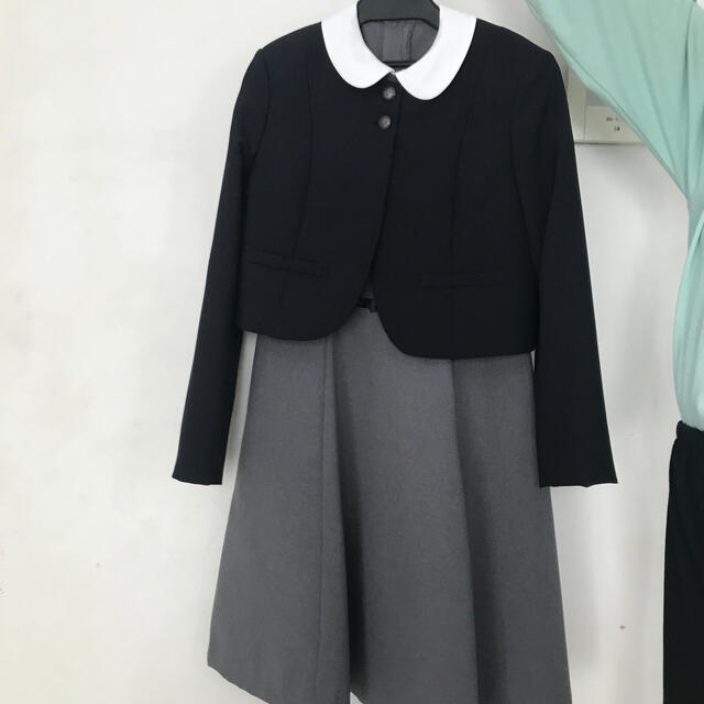 卒業式　女の子　160 美品　スーツ　受験 キッズ/ベビー/マタニティのキッズ服女の子用(90cm~)(ドレス/フォーマル)の商品写真