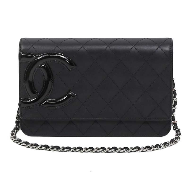 シャネル CHANEL カンボンチェーンウォレット ショルダーバッグ約130cm開閉式