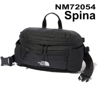 ザノースフェイス(THE NORTH FACE)のブラック★ スピナ ★ ノースフェイス ☆ウエストポーチ NM72054(ボディーバッグ)