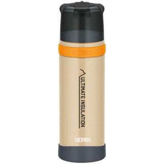 サーモス(THERMOS)の【新品】500ml THERMOS 山専ステンレスボトル サンドベージュ(食器)