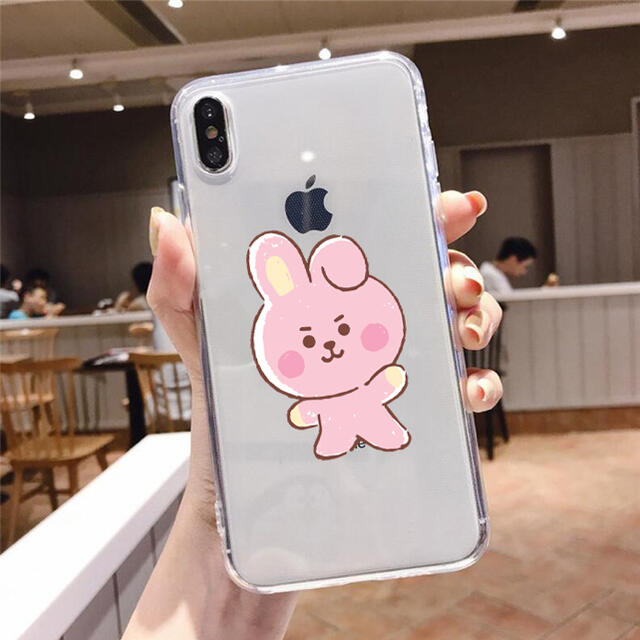 防弾少年団(BTS)(ボウダンショウネンダン)のBTS BT21 iPhoneケース　COOKY スマホ/家電/カメラのスマホアクセサリー(iPhoneケース)の商品写真