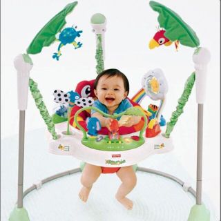 フィッシャープライス(Fisher-Price)のFisher-Price　レインフォレストジャンパルー　02YE01091045(その他)