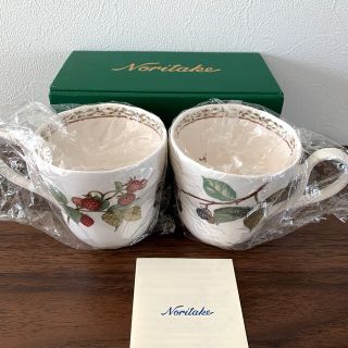 ノリタケ(Noritake)のノリタケ ロイヤルオーチャード マグペアセット 【新品】(グラス/カップ)