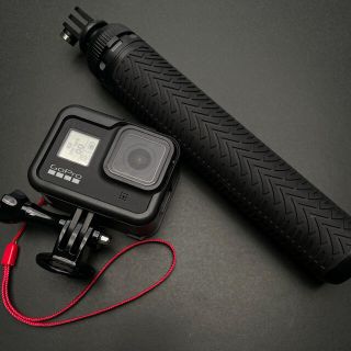 ゴープロ(GoPro)の【付属品付】GoPro HERO8 BLACK(ビデオカメラ)