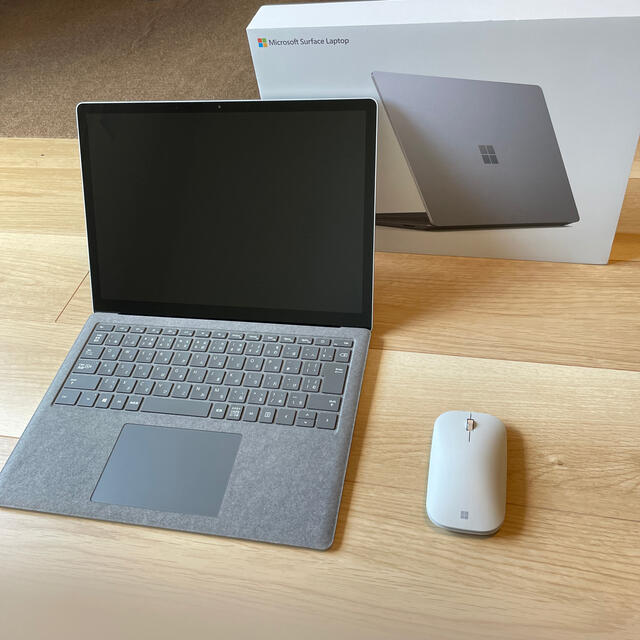 人気特価激安 Surface - Microsoft Laptop3 本体+マウスセット 13インチ　platina  ノートPC