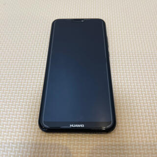 ファーウェイ(HUAWEI)のHUAWEI P20 lite ブラック　32GB(スマートフォン本体)