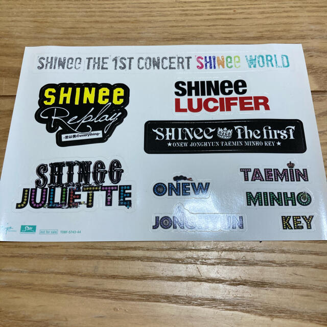 SHINee　THE　1ST　CONCERT　IN　JAPAN　“SHINee　 エンタメ/ホビーのDVD/ブルーレイ(ミュージック)の商品写真